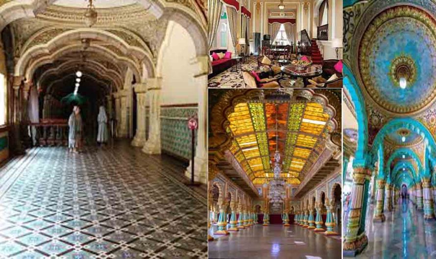 The volcanic Mysore Palace