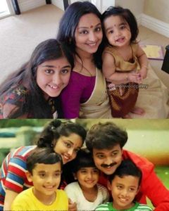 Deepa Nair with her kids