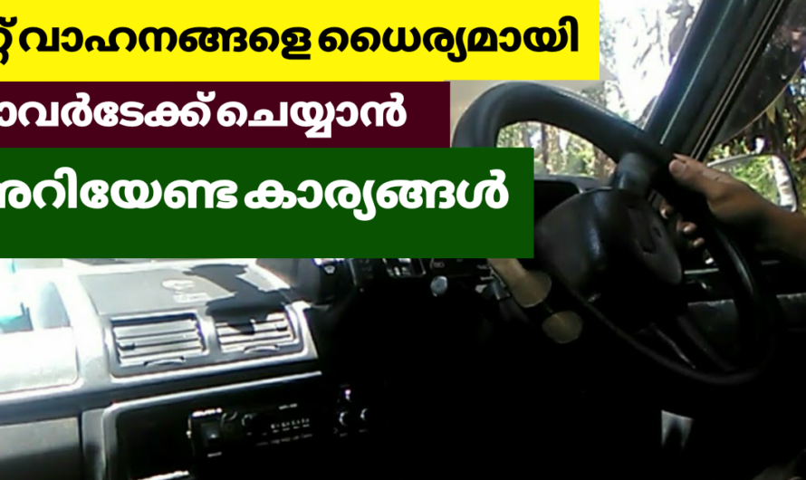 ഈ കാര്യങ്ങൾ അറിഞ്ഞാൽ മറ്റ് വാഹനങ്ങളെ ധൈര്യമായി ഓവർടേക്ക് ചെയ്യാം