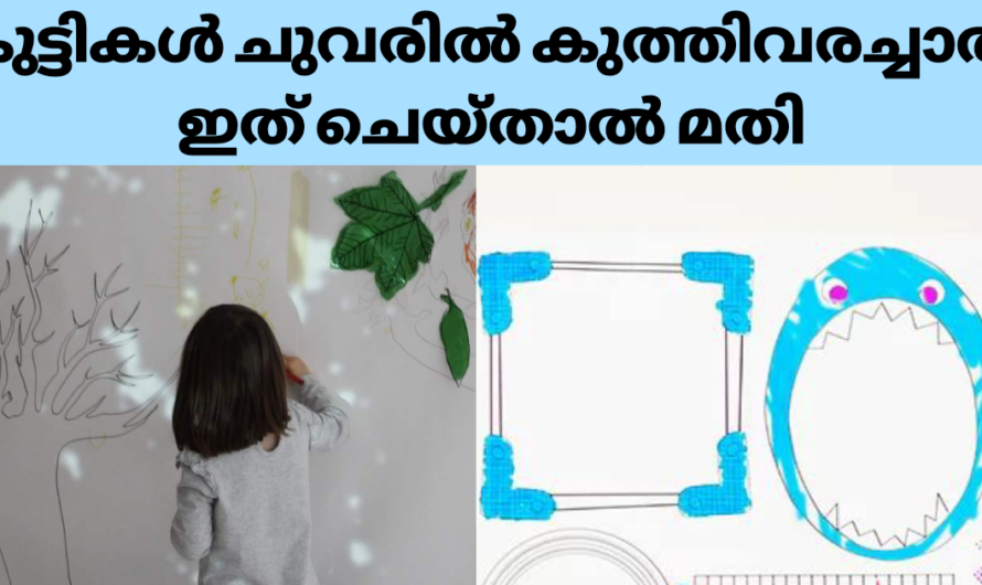 വീടിൻ്റെ ചുവരിൽ കുട്ടികൾ വരക്കാറുണ്ടോ? എളുപ്പത്തിൽ മായ്ച്ച് കളയാം