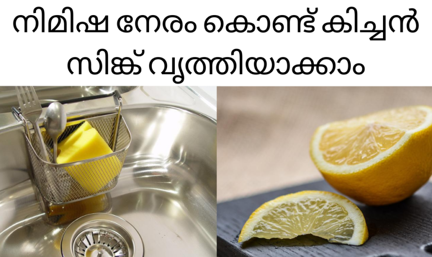 കിച്ചൻ സിങ്കിലെ ദുർഗന്ധം എളുപ്പത്തിൽ മാറ്റാം