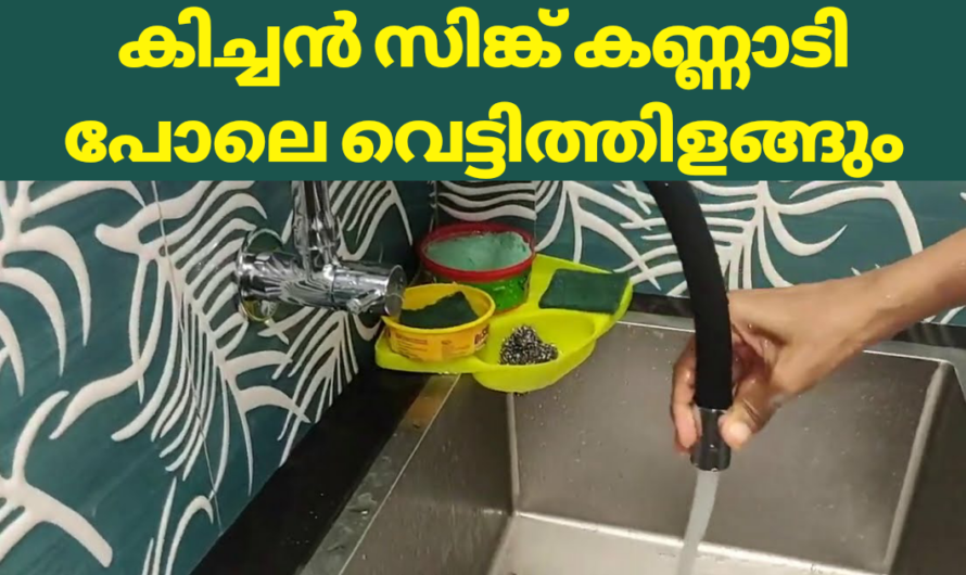 ഇത് ചെയ്താൽ കിച്ചൻ സിങ്ക് കണ്ണാടി പോലെ തിളങ്ങും