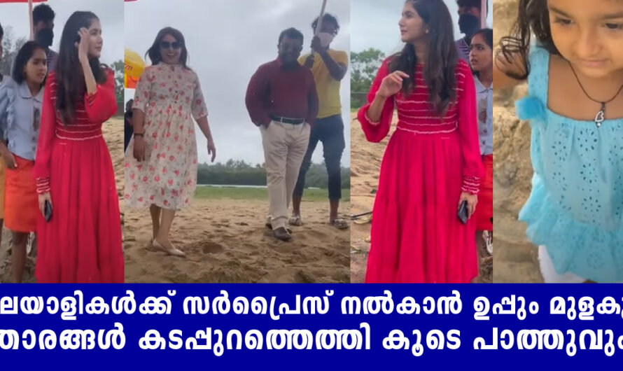 നടി ജൂഹി വീണ്ടും ഉപ്പും മുളകും സീരിയലിലേക്ക് എല്ലാവരും കടപ്പുറത്തെത്തി